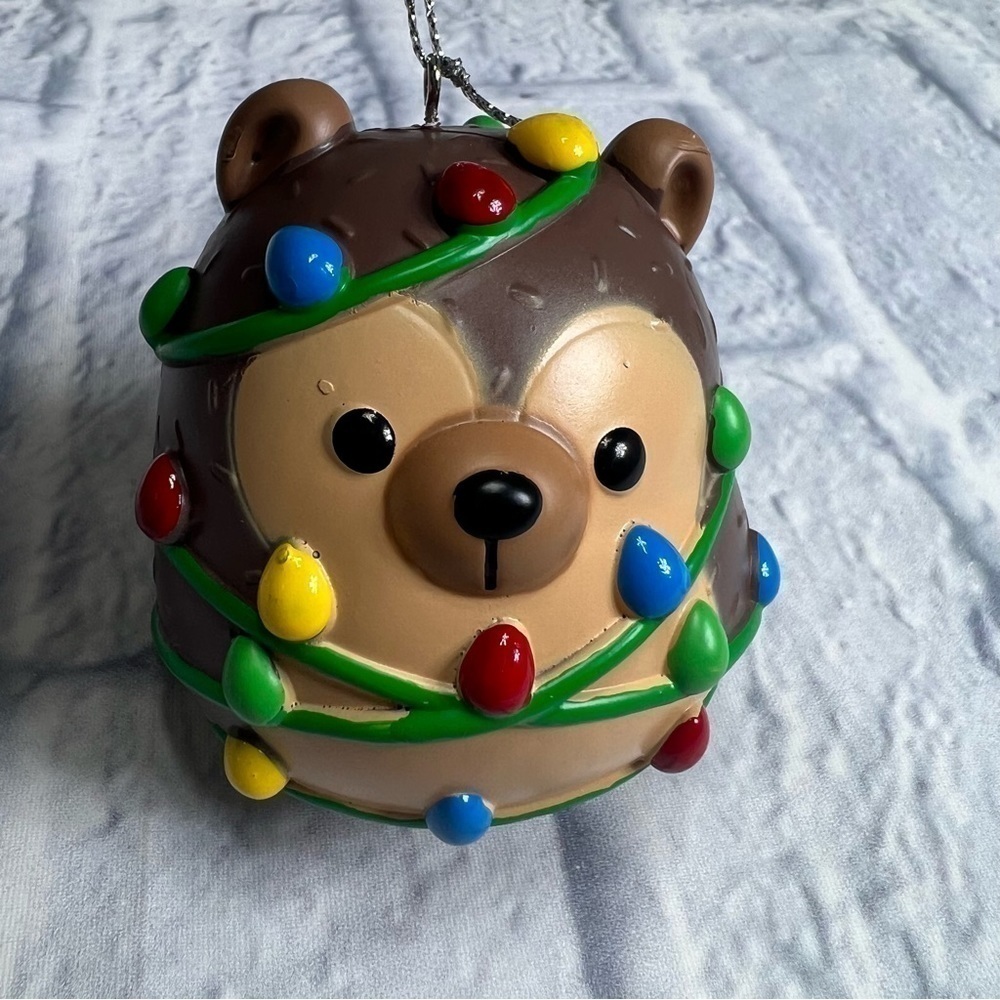 Limited edition squishmallow Christmas ornament. 2022 ornament hedgehog